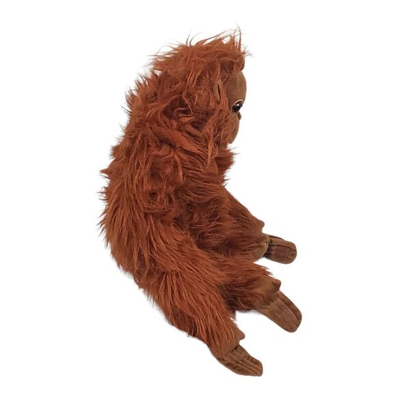 Discovery Channel Monkey Ape Chimp Plush Brown Realistic Furry Soft Toy - Picture 3 of 13